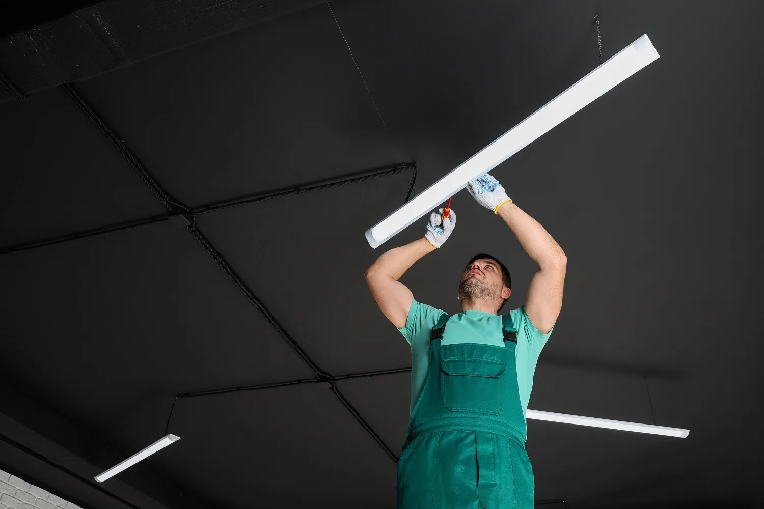 Professional LED lighting installation in Surrey home